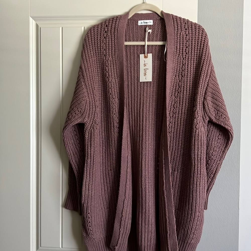 Oversized Knit Cardigan
